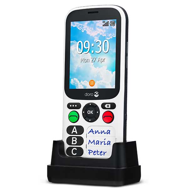 Doro 780X – En mobiltelefon til ældre og seniorer m. nødkald